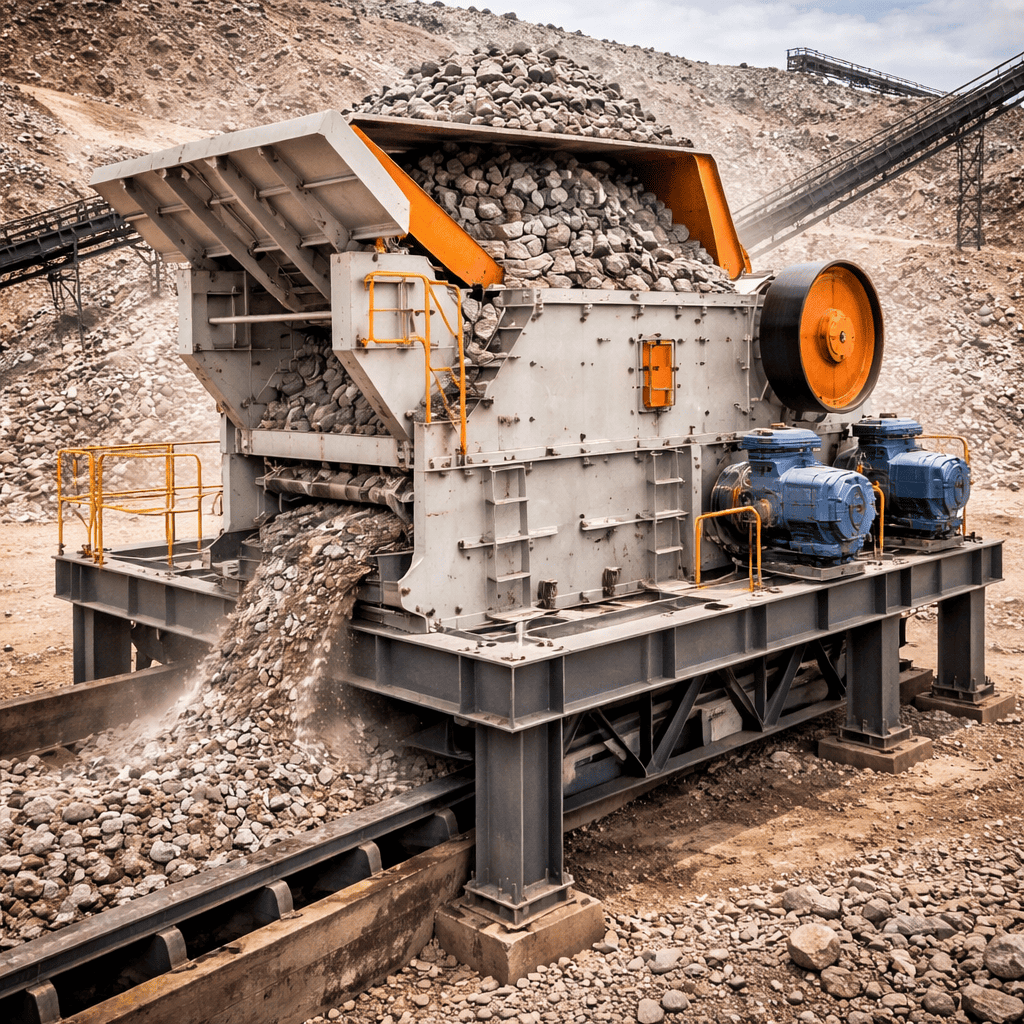 Alpmak Makina, Kırıcılar, Eleme Üniteleri, Yıkayıcılar, Besleyiciler, Konveyörler, Bunkerler, Mobil Üniteler, Taş Kırma Eleme Tesisleri, Konkasör